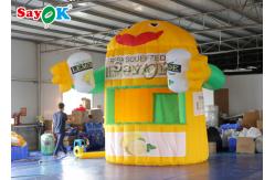 China Inflatable Work Tent PVC 3*3*4mH Inflatable Lemonade Stand Tent supplier
