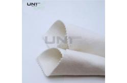 China 380gsm Wool Polyester Necktie Interlining Fabric Double Brushed supplier