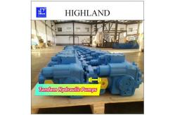 China Tandem Hydraulic Pumps With Swash Plate Structure Design For Industrial Uses supplier