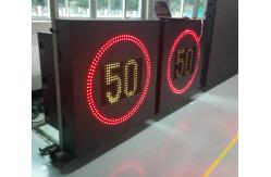 China 50W Traffic Speed Limit Signs Highway LED Variable Message Board supplier