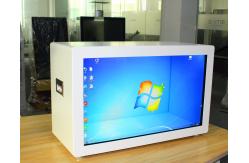 China Eco Friendly Transparent Video Screen / OEM Transparent Glass Display supplier