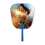 17x17cm 3D Round Shape Hand Fan 3D Custom Lenticular Printing For Advertisement for sale