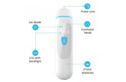 China LED Digital Fever Handheld Infrared Forehead Body Thermometer supplier