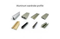 China Matte 3 Track Sliding Closet Door Wardrobe Aluminum Profile supplier