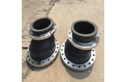China Single Sphere Rubber Expansion Joint Flexible Coupling Flanged Plumbing Pipe Epdm Eccentric Reducer supplier