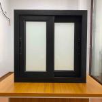 Double Glaze Glass Customized Aluminum Window Frosted Glass Hook Lock