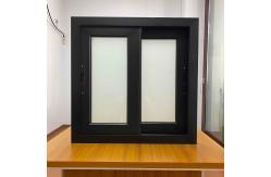 China Double Glaze Glass Customized Aluminum Window Frosted Glass Hook Lock supplier