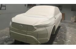 China OEM Aerodynamic 3D Printed Car Model Mustang supplier
