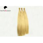 Long Lasting 613# Golden Blonde Flat Tip Hair Extensions With Full Ending for sale