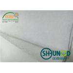 Light Weight Nylon Fusible Interlining Fabric Adhensive Charcoal for sale