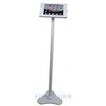 China 360 Degree Rotatable iPad Stand Kiosk Enclosure With Key Locking for sale