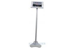 China 360 Degree Rotatable Security iPad Kiosk Stand With Triangle Base supplier