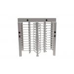 Double Channel Full Height Turnstile Soleniod Motor Smart Access Control For Security for sale