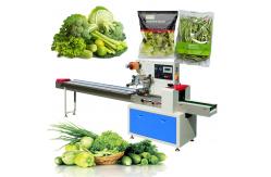 China Horizontal Flow Packing Machine Assembly Line Packaging Vegetables Fruit Bread supplier