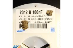 China CL21B104KBCNNNC Electronic Components Capacitors Multilayer Ceramic Capacitors MLCC 104K 50V 100NF supplier