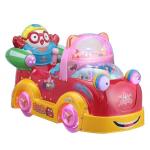 Dreamland Fun city game paradise coin operated happy car kiddie ride swing machine for children for sale