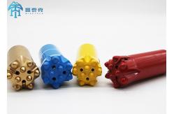 China Tunneling ST58 Thread Button Bit Tungsten Carbide And High Strength Alloy Steel Mth supplier