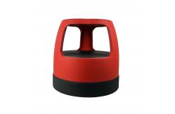 China Round Step Stool with Retractable Casters Non-Slip Surface supplier