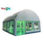 0.55Mm Pvc Inflatable Air Tent clear Airtight Dome For Swimming Pool Cover for sale
