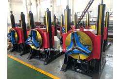 China Hydraulic Lifting Pipe Turning Welding Positioner 3000KG With 3 Jaws Chuck supplier