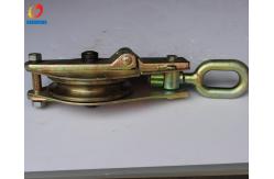 China Hoisting block  Cable Pulling Pulley 3T 30KN / Single Wheel Wire Rope Pulley supplier