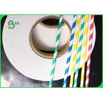 28GSM 27mm x 5000m Straw Wrapping Paper Roll For Party Food Grade