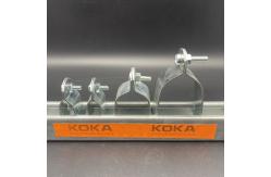 China Custom Virous Size Electrical Zinc 3/8'' 3/4'' Strut Clamps supplier