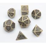 Practical Tabletop Gaming Dice Set Neat Sharp Edges Manual Grinding for sale