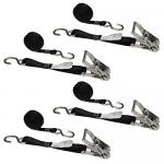 Secure Your Load With Heavy Duty Ratchet Tie Down Straps Lashing Straps Included