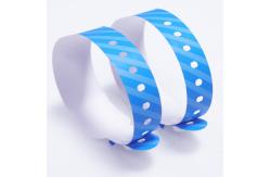 China Round Hospital Patient Wristband ID Bracelet With UPC Bar Code supplier