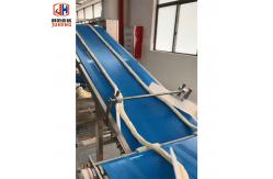 China Anti Bacterial Lachha Paratha Making Machine Chinese Shredded Pancake Production Line supplier