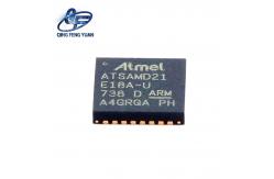 China Atmel ATSAMD21E18A Integrated Circuit Chip 512B Data ROM Size supplier