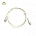 IATF Gold Plated Plug Cat 8 RJ45 Ethernet Cable With Magnet Ring for sale