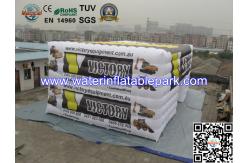 China Advertising Large Inflatable Cube Tent Marquee Rental For Amusement Park supplier