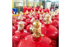 China Custom FM 200 Gas Cylinder For Automated Control Room Fire Fighting Equipment supplier