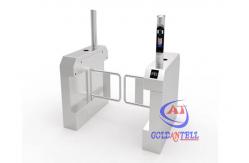 China Digital Facial Recognition Turnstile , Swing Barrier Gate Access Control System supplier