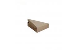 China Eco Friendly Paperboard Food Folders Triangle Pizza Box CMYK/Pantone Printed Box supplier