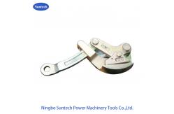 China Single Cam Ground Earth Wire Conductor Stringing Tools Tightening Rope Gripper supplier
