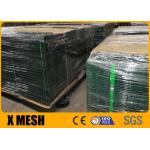 Weld Strength 75% Green Vinyl Coated Wire Fencing For Highway BS 4102 for sale