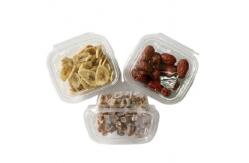 China Food Packaging Completely Seals Inhibit Tampering Clamshell Container supplier