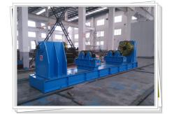 China Customized Adjustable Head Tail Stock Pipe Rotators For Welding supplier