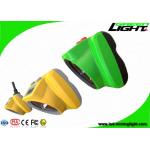 IP68 Rechargeable Led Hard Hat Light 25000lux ABS PC Material With Tracking System