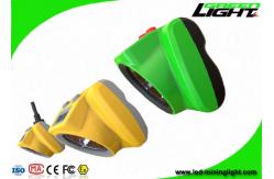 China IP68 Rechargeable Led Hard Hat Light 25000lux ABS PC Material With Tracking System supplier