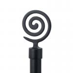 European Style Fish Plate Stainless Steel Exquisite Curtain Rod for sale