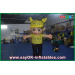 Events Party Moving Inflatable Cartoon Characters With Oxford Cloth