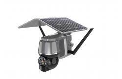China Global Version Solar 4g Ptz Camera Vandal Proof Connect App To Control Security supplier