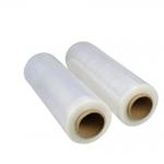 Manual LLDPE clear hand pallet wrap Film Roll For Packing