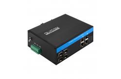 China RoHS 4 Port Gigabit Ethernet Switch , Standard Poe Switch Auto MDI / MDIX supplier