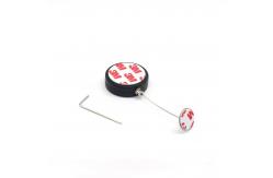 China 3M Adhesive Anti Theft Retractable Security Cable With ABS Shell supplier