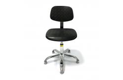 China Customized Polyurethane Foaming ESD Chair With Back Rest And Footrest supplier